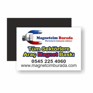 Araç Kapı Magnet Baskı