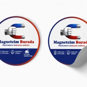 Yuvarlak Sticker Etiket