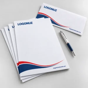 Logolu A4 antetli kağıt baskı